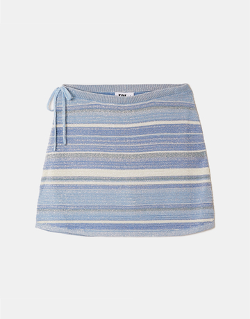 Blue Striped Mini Skirt | TALLY WEiJL