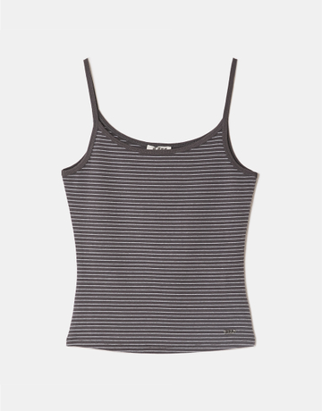 Blau Gestreiftes Tanktop | TALLY WEiJL
