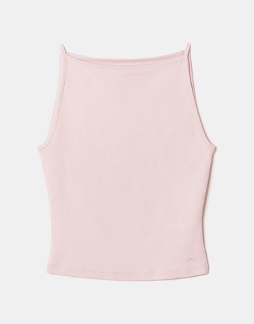 Pink Basic Top | TALLY WEiJL