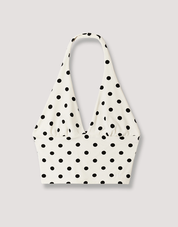 White Polka Dot Top | TALLY WEiJL