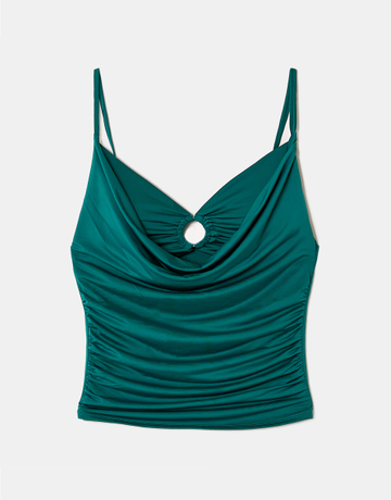 Grünes Crop Top | TALLY WEiJL
