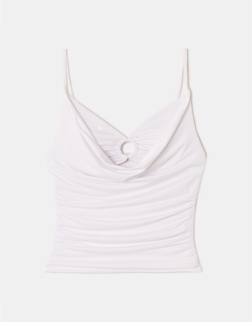 Weißes Crop Top | TALLY WEiJL