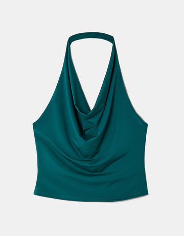 Green Halter Top | TALLY WEiJL
