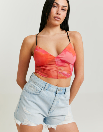 Crop Top in Mesh | TALLY WEiJL