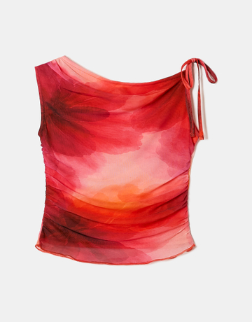 Top w kwiatowy print | TALLY WEiJL