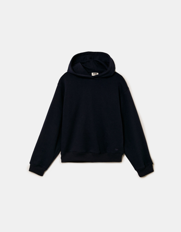Blue Basic Hoodie | TALLY WEiJL