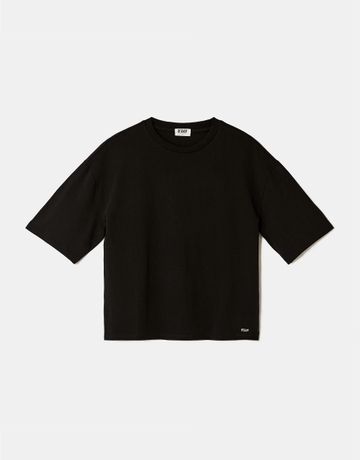 Black Oversized T-Shirt | TALLY WEiJL