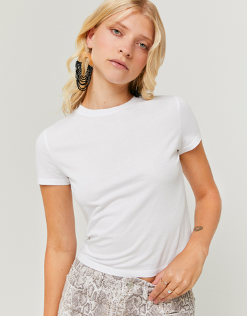 Basic White T-Shirt | TALLY WEiJL