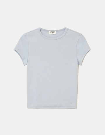 Blue Basic T-Shirt | TALLY WEiJL