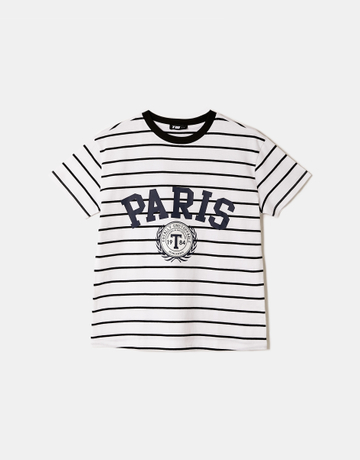 White Striped T-Shirt | TALLY WEiJL