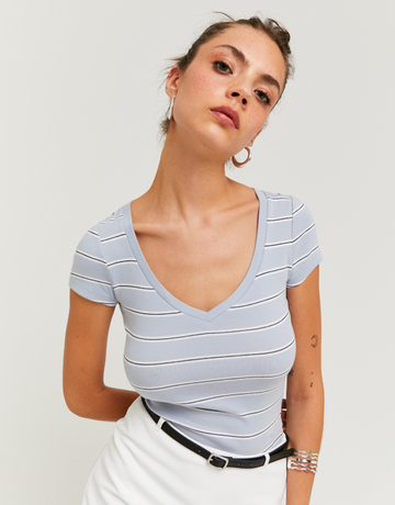 V- Neck T-shirt | TALLY WEiJL