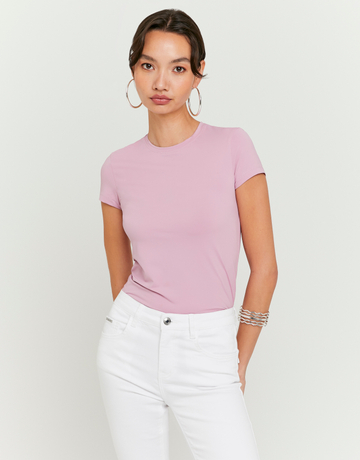 T-shirt basic viola | TALLY WEiJL