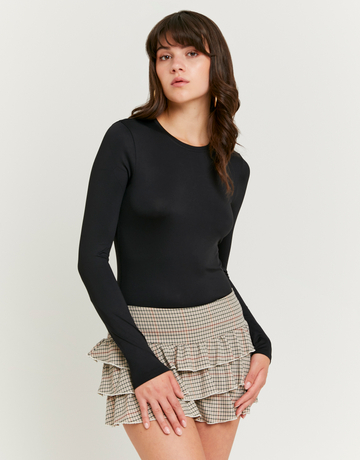 Black Basic T-shirt | TALLY WEiJL