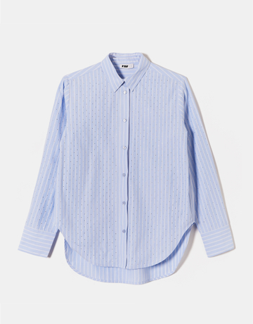 Striped Shirt with Strass | TALLY WEiJL