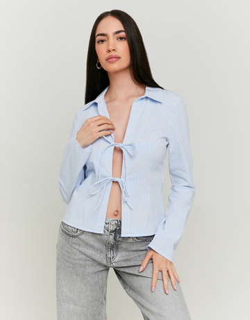 Striped Fitted Shirt | TALLY WEiJL