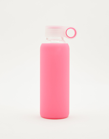 TALLY WEiJL, Pink Silicone Glass Bottle for Women