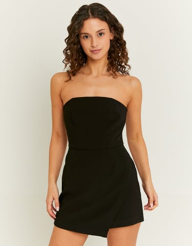 TALLY WEiJL, Black Mini Jumpsuit Dress for Women