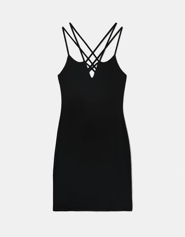 TALLY WEiJL, Black Mini Dress for Women