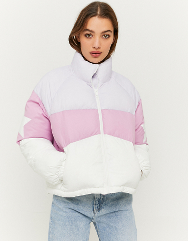 TALLY WEiJL, Colorblock Puffer Jacket for Women