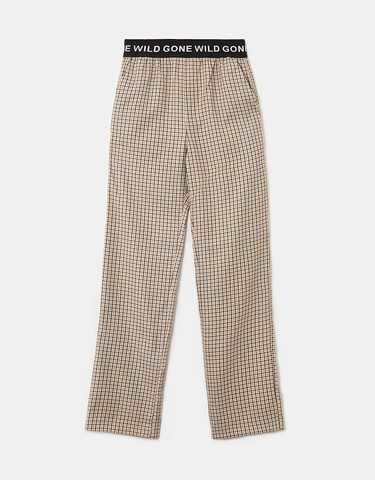 TALLY WEiJL, Check Straight Trousers for Women