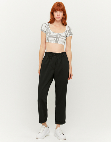 Pantaloni Paper Bag da Donna
