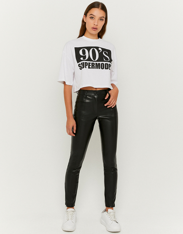 Pantaloni in Similpelle da Donna
