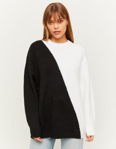 TALLY WEiJL, Maglione Oversize Colorblock for Women