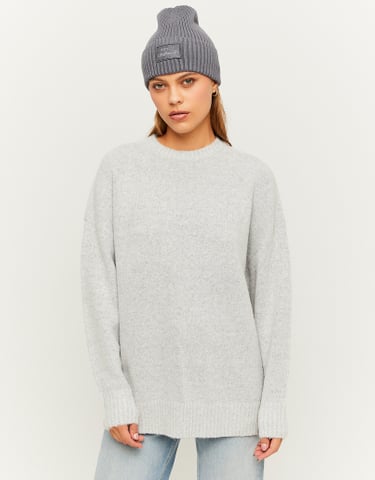 TALLY WEiJL, Grauer Oversize Pullover for Women