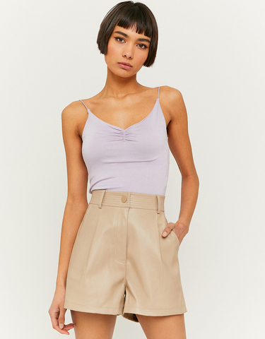 Pantaloncini in Similpelle - Shorts da Donna