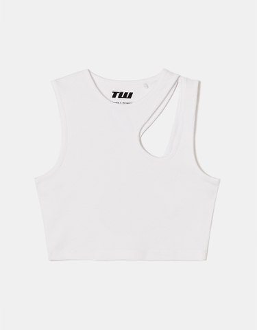TALLY WEiJL, Cut Out Cropped Top for Women