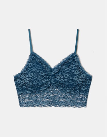 TALLY WEiJL, Lace Cropped Top for Women