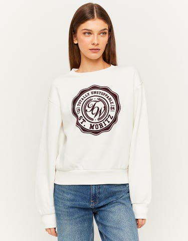 TALLY WEiJL, Oversize Printed Sweatshirt for Women