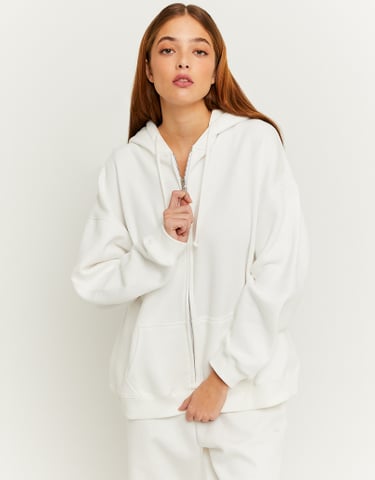 TALLY WEiJL, Weißes Oversize-Sweatshirt for Women