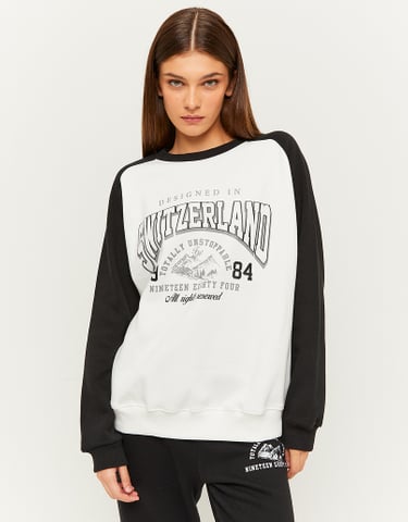 TALLY WEiJL, Bedrucktes oversize Sweatshirt for Women