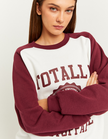 TALLY WEiJL, Printed Oversize Sweatshirt for Women