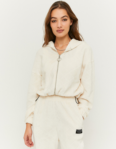 Felpe Bianche con Cappuccio da Donna