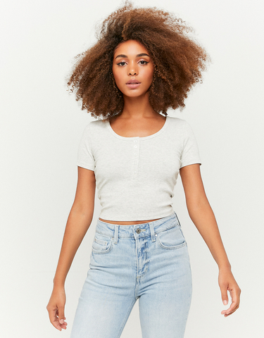 T-shirt TALLY WEIJL Green size M International in Cotton - 18769243