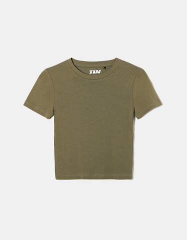TALLY WEiJL, Geripptes Basic T-Shirt for Women