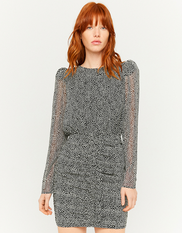 robe courte manche longue