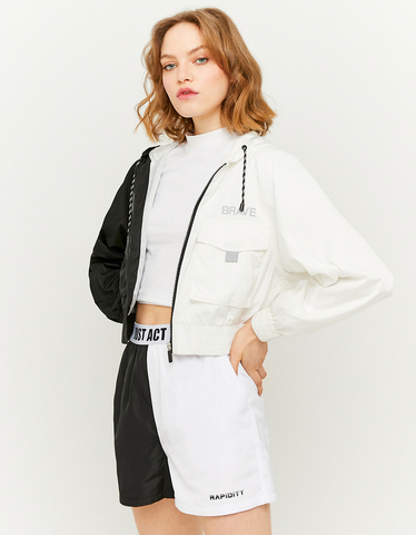 off white reflective jacket