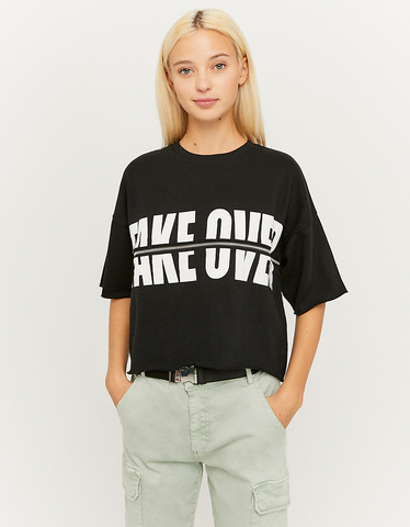 basic slogan sweatshirt