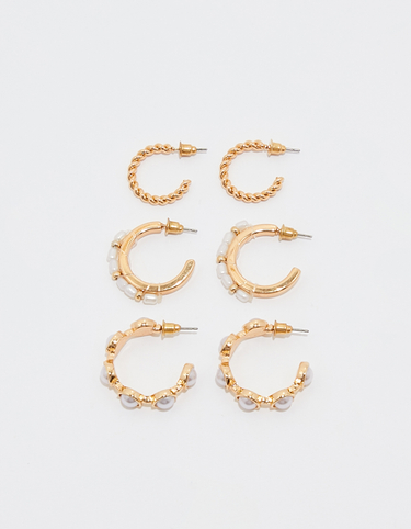 Lot de 3 petites Créoles | TALLY WEiJL