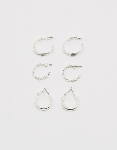 Lot de 3 Paires de Créoles | TALLY WEiJL