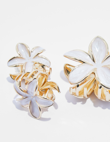 3er-Pack Blumen-Haarspangen | TALLY WEiJL