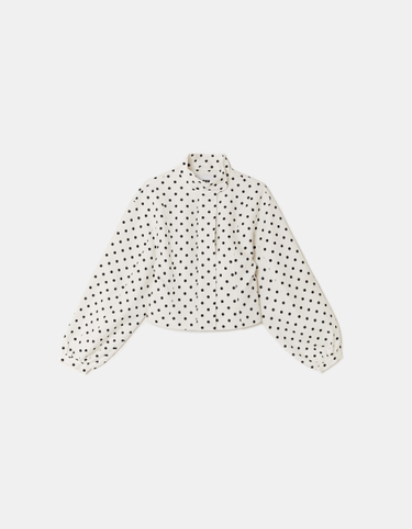 Weiße Jacke mit Punkten | TALLY WEiJL