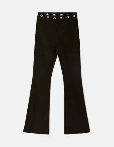 Schwarze Flare Hose | TALLY WEiJL