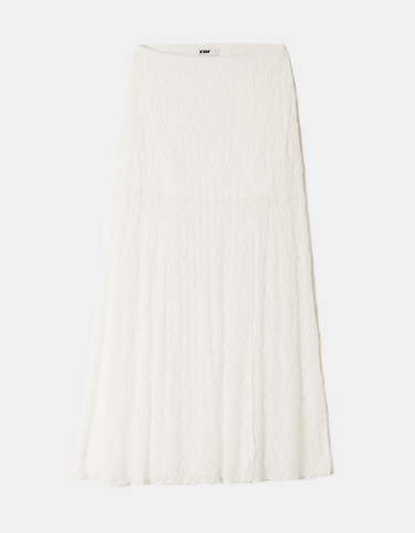 White Lace Maxi Skirt | TALLY WEiJL
