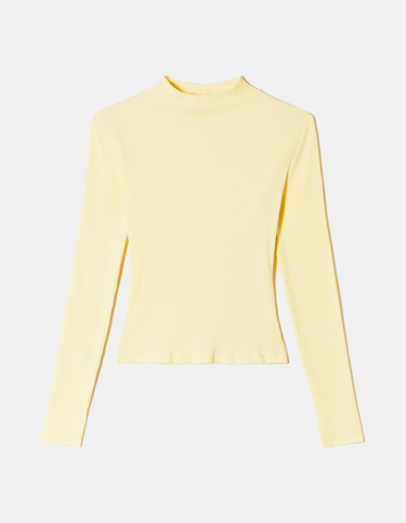 Maglietta Basica Gialla | TALLY WEiJL