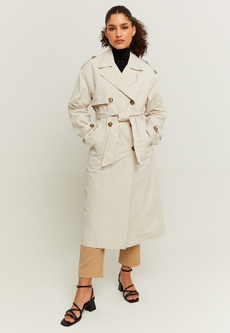 TALLY WEiJL, Cappotto Trench Beige for Women