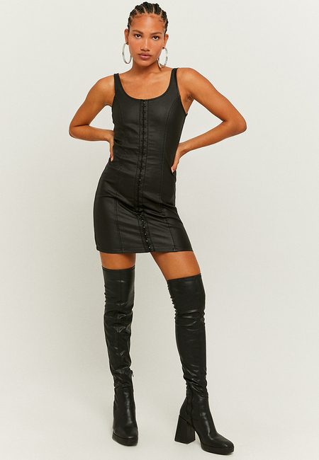 TALLY WEiJL, Black Bodycon Mini Dress for Women